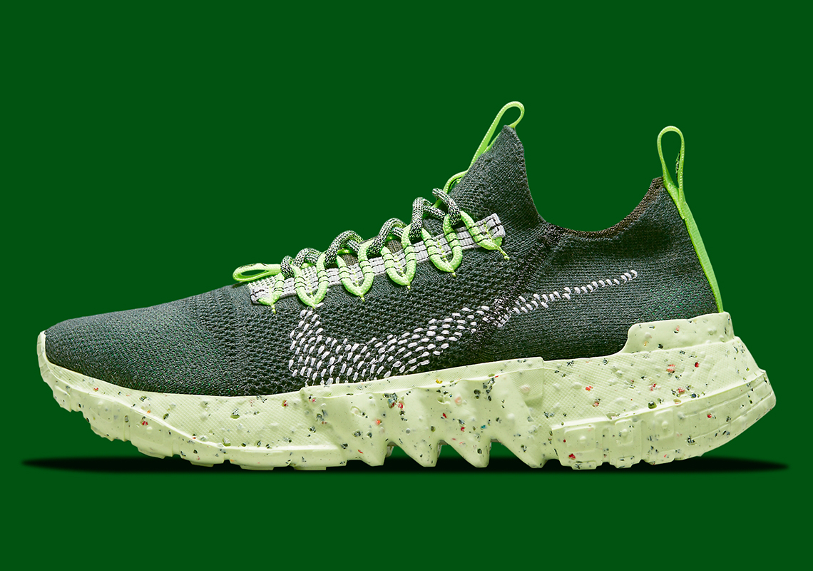 nike space hippie 01 green