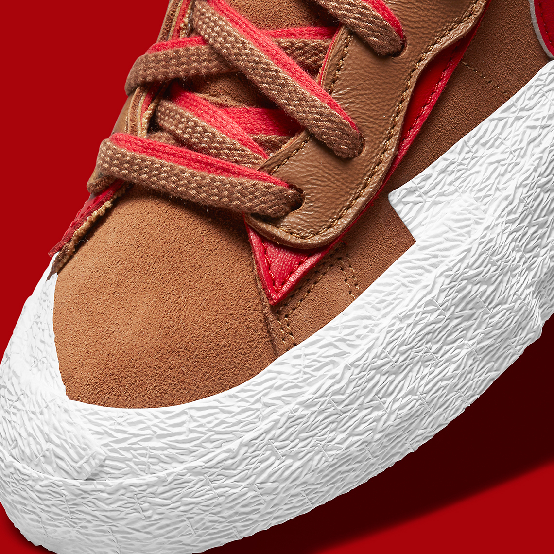 sacai Nike Blazer Low British Tan DD1877-200 Release Date | SneakerNews.com