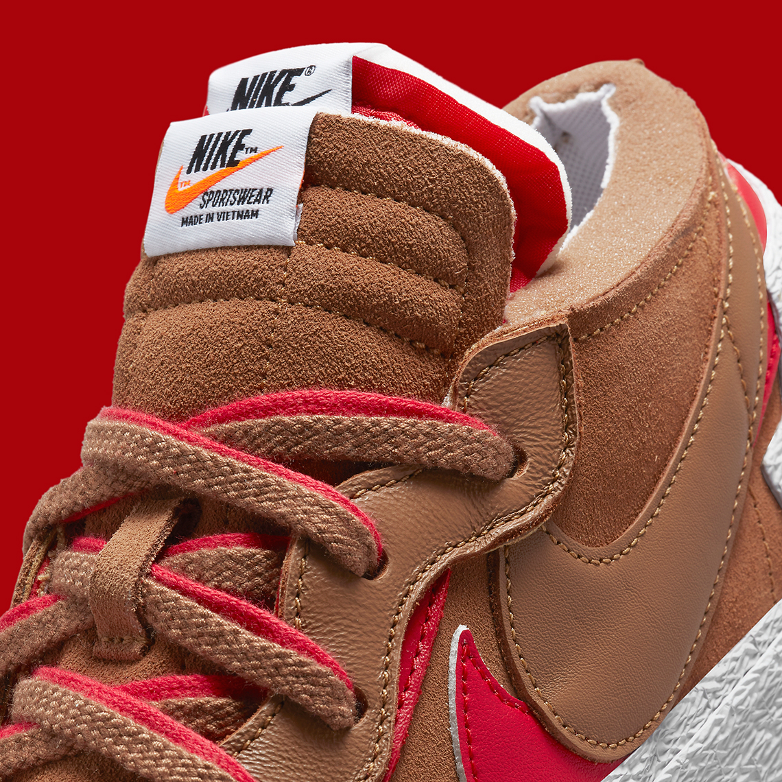 sacai Nike Blazer Low British Tan DD1877-200 Release Date 