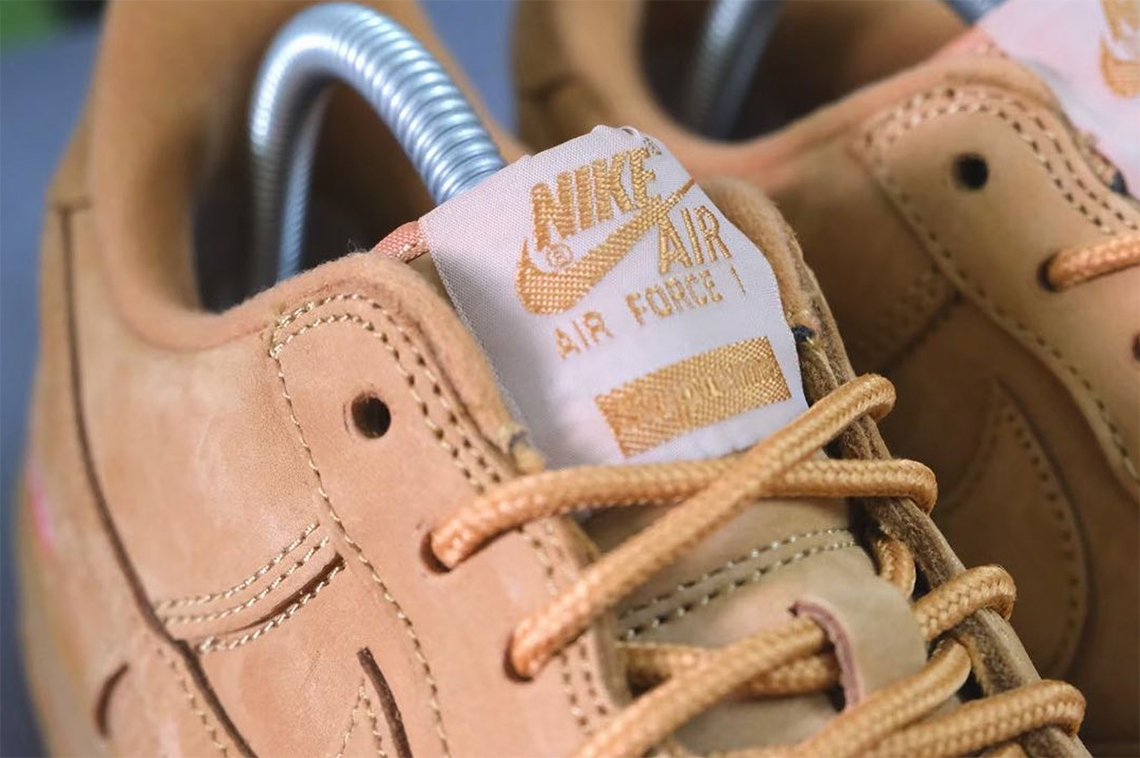 Supreme Nike Air Force 1 Low Wheat Flax Release Date | SneakerNews.com