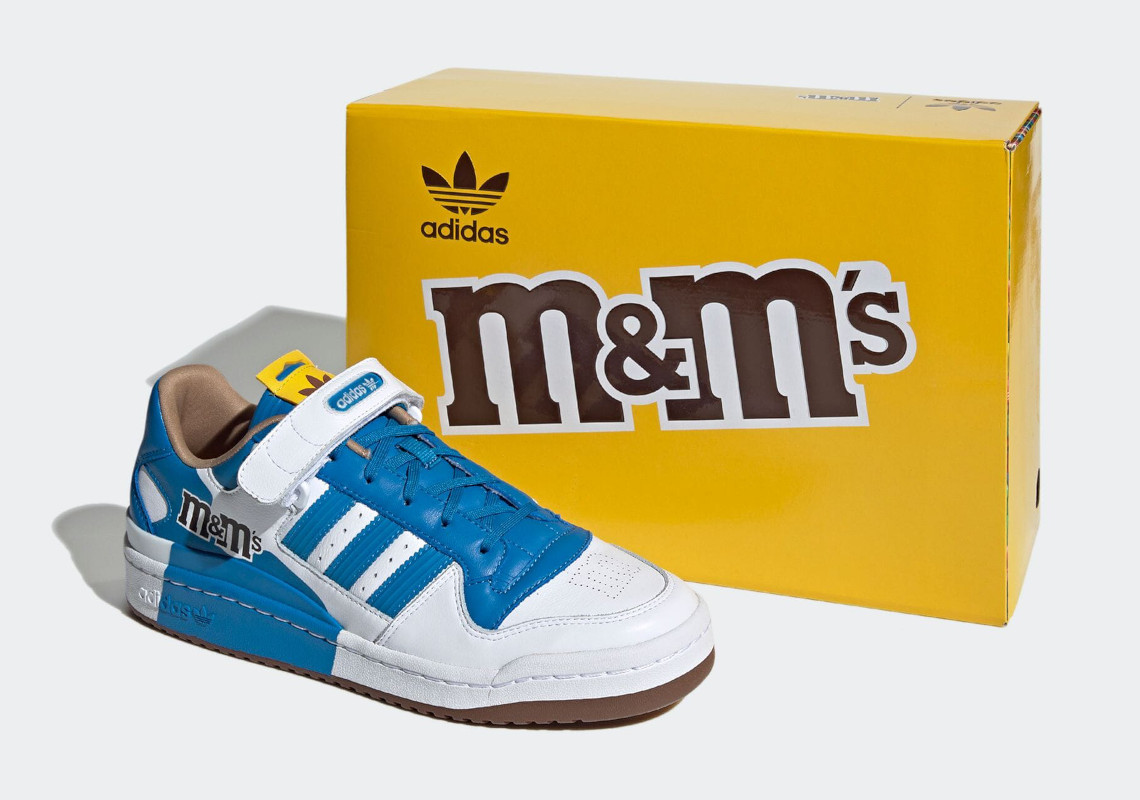 m&m's adidas Forum Low Collaboration Release Date | SneakerNews.com