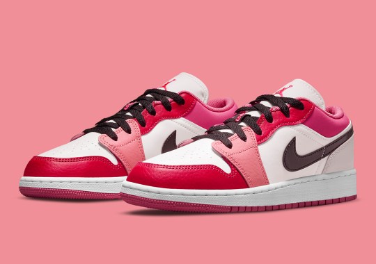 The Air Jordan 1 Low Mismatches Pinks For Its Latest GS Colorway
