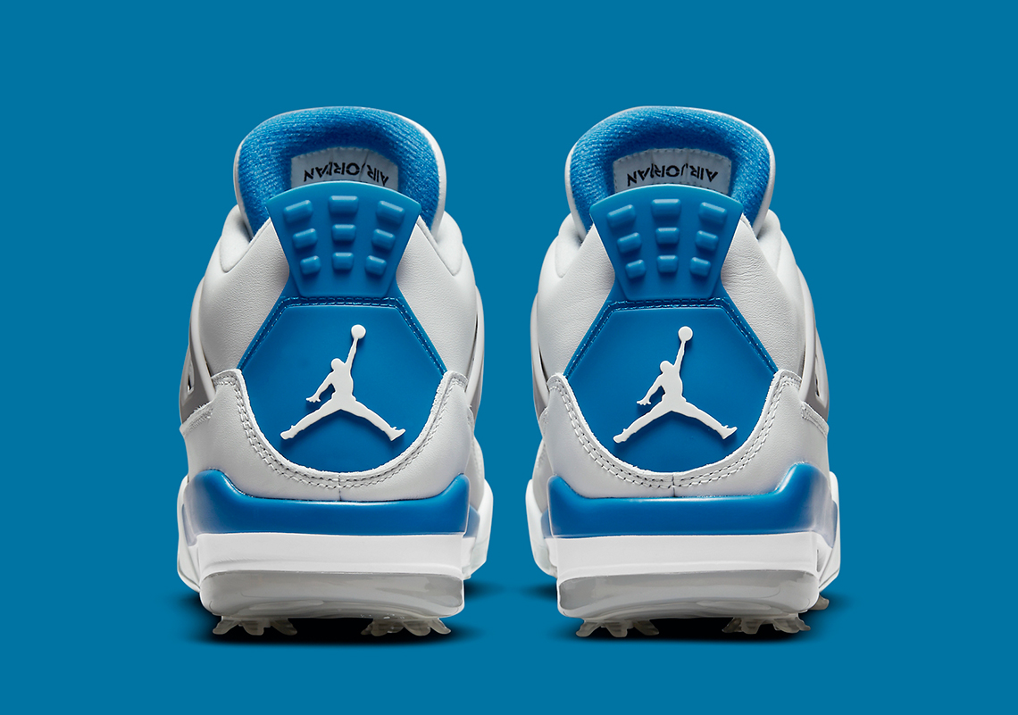 military blue jordan 4 golf