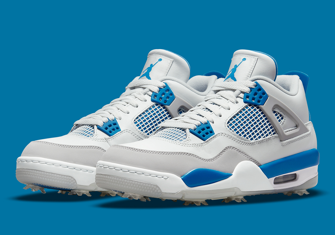 Air Jordan 4 Golf Military Blue CU9981-101 | SneakerNews.com