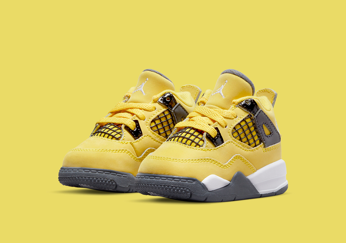 🥇 Air Jordan 4 Lightning 2021 GS PS TD Fecha de lanzamiento