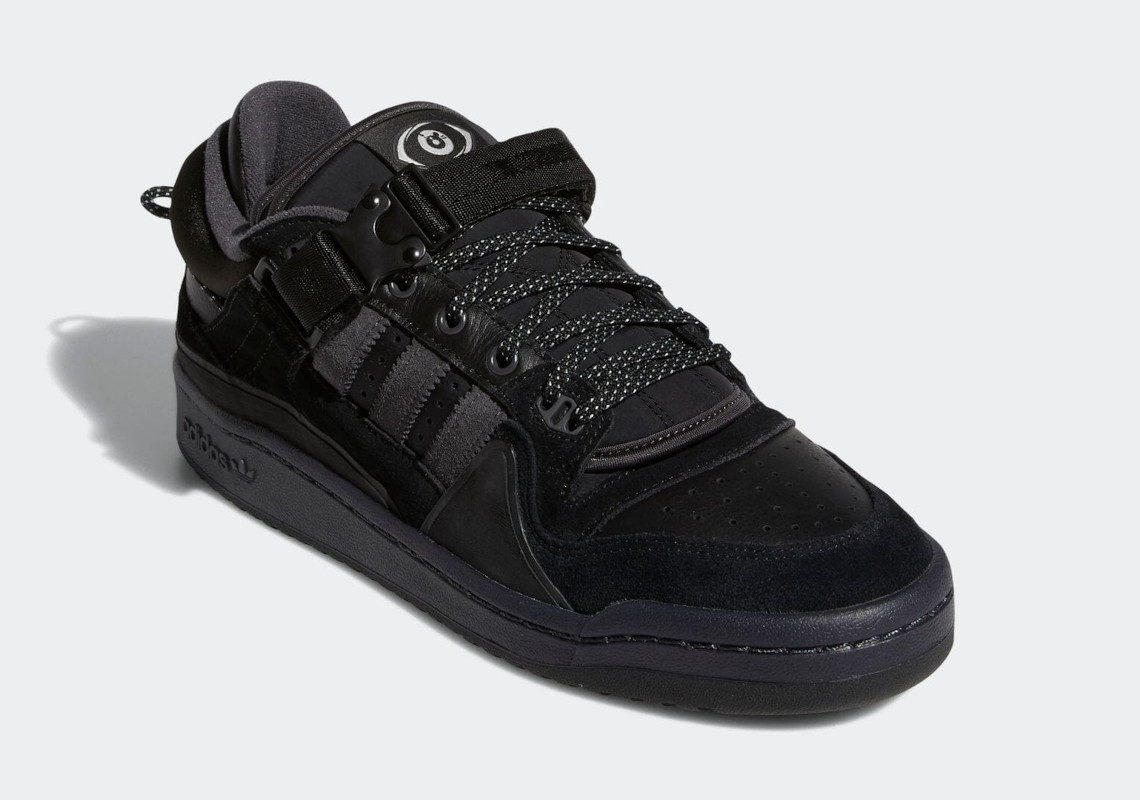 Bad Bunny adidas Forum Black GW5021 Release | SneakerNews.com