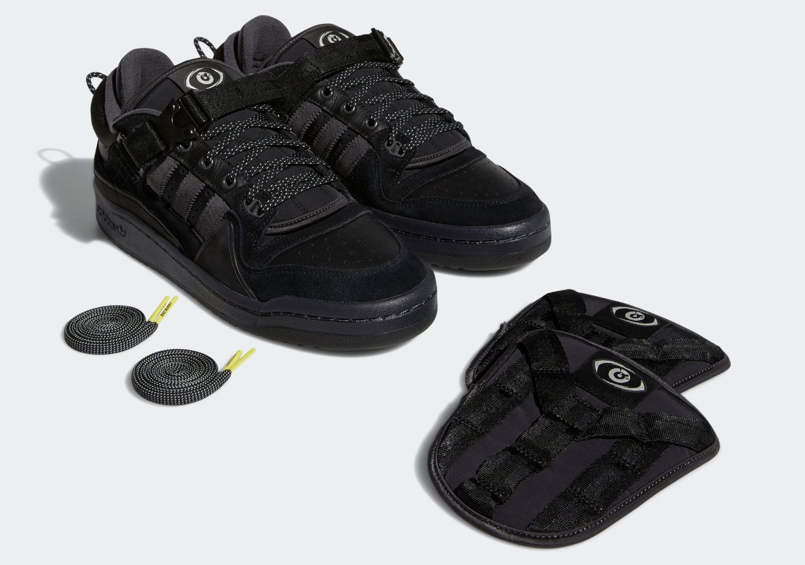 Where To Buy The Bad Bunny x adidas Forum Buckle Low “Core Black”
