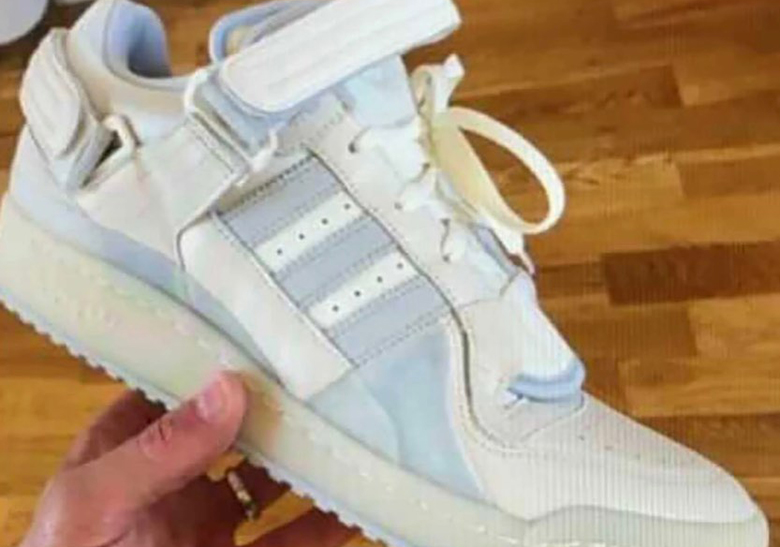 Bad Bunny Drops The Buckles For The adidas Forum Low "White Bunny"