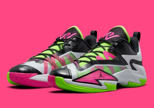 The Jordan Westbrook One Take III Explodes In Bright Neon Pink And Green
