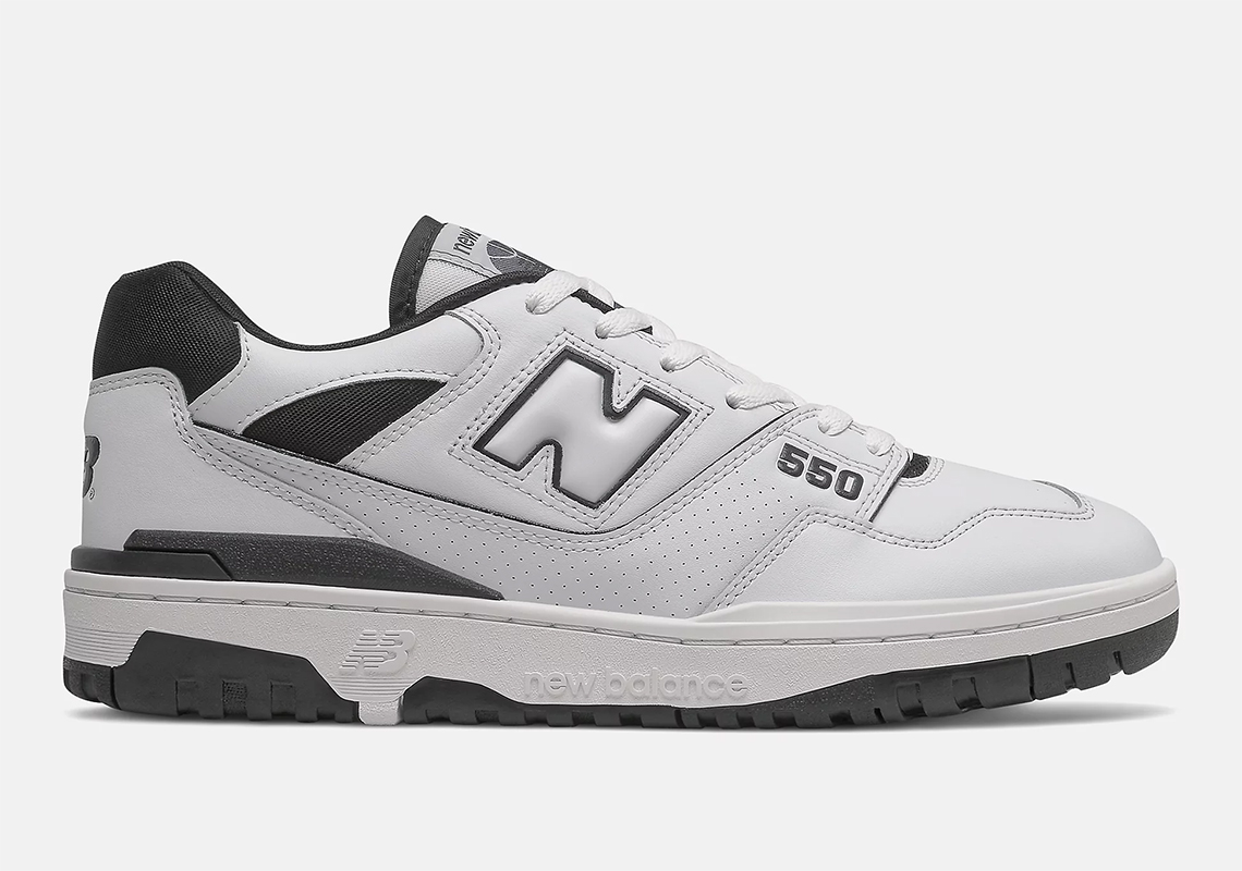 The New Balance 550 Keeps It Simple With This Black And White Entry