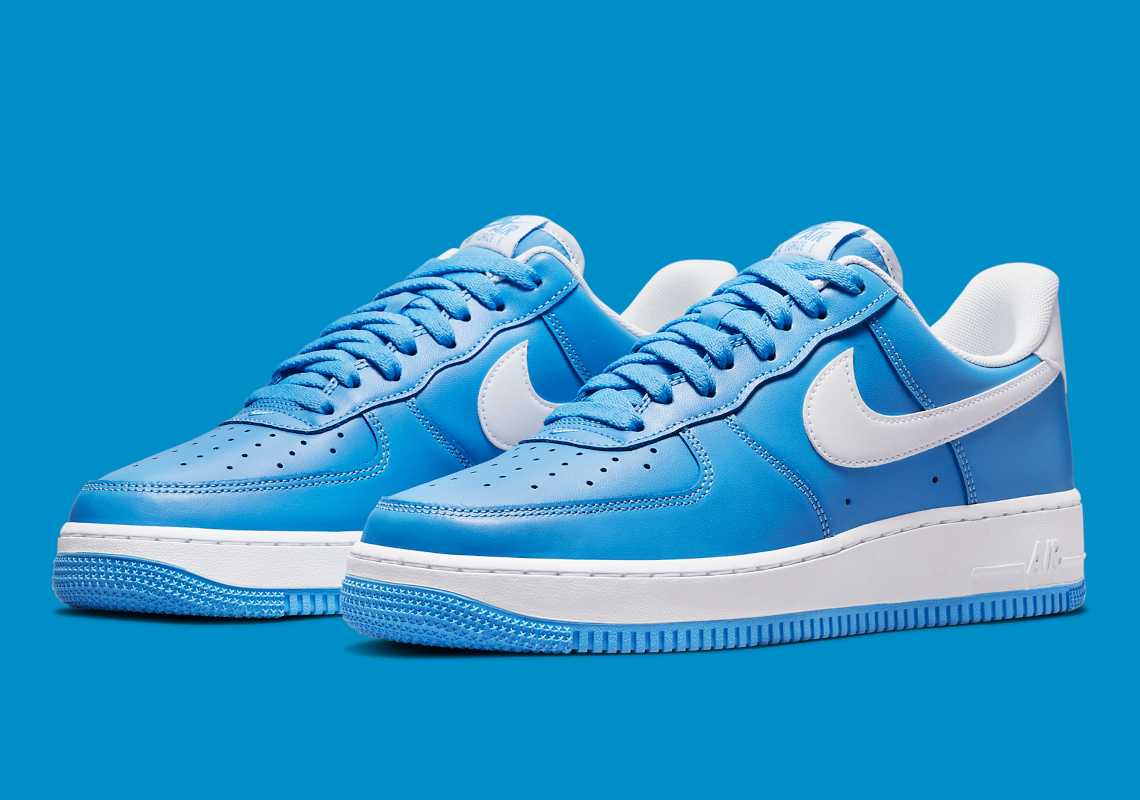 nike air force 1 low all blue