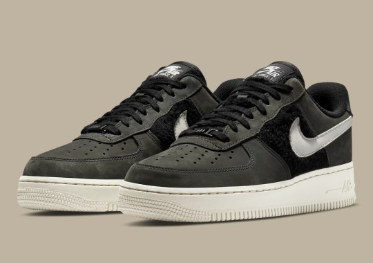 Nike Brings Furry Panels To The Air Force 1 Low
