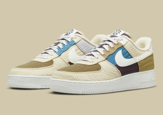 Nike’s “Toasty” Collection Expands With An Air Force 1 Low In “Brown Kelp/Sail”