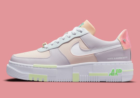Official Images Of The LPL x Nike Air Force 1 Pixel “Have A Good Game”