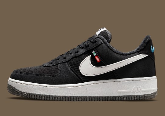 Nike’s “Toasty” Collection Includes This “Black/White” Air Force 1 Low