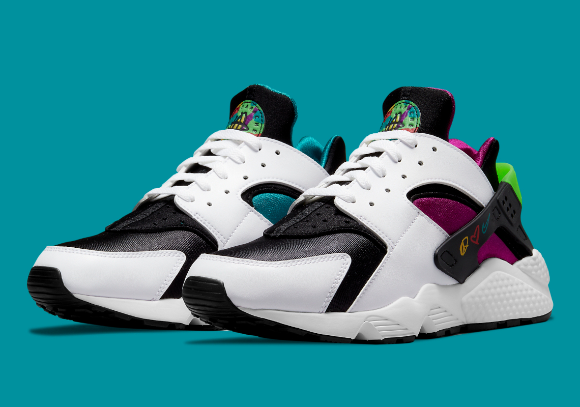 Official Images Of The Nike Air Huarache “Peace, Love, Basketball”