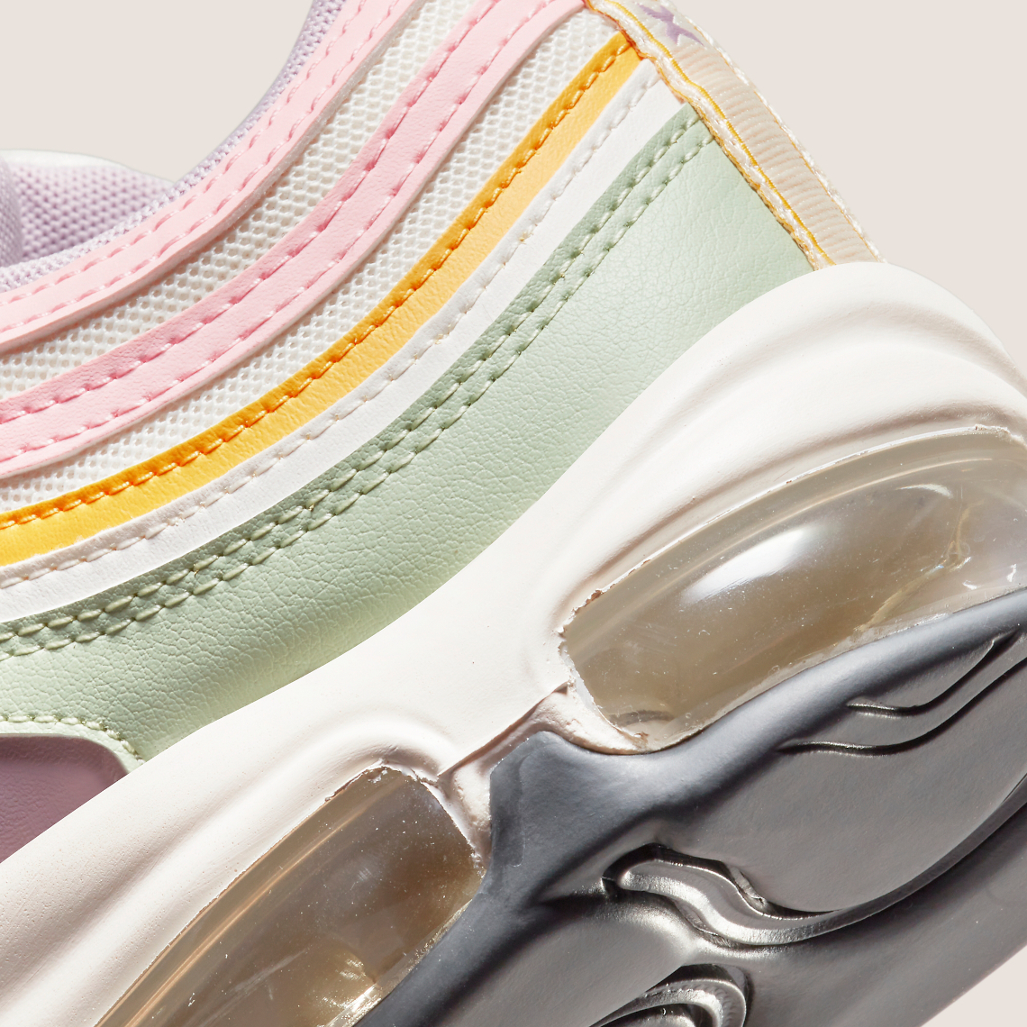 Air max 97 pastel pink blue yellow sale