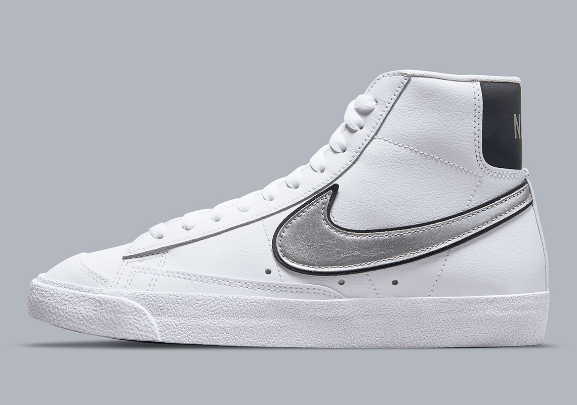 silver blazers nike