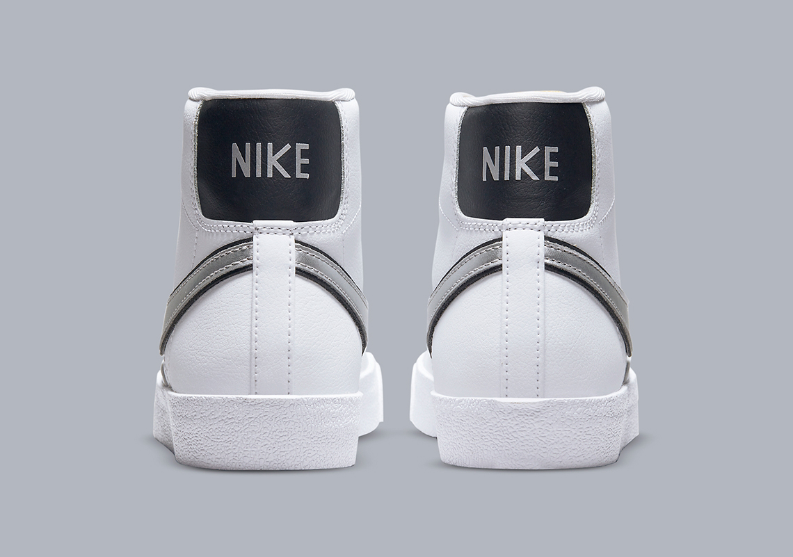 Nike Blazer Mid Dh0070 100 Siliver 5