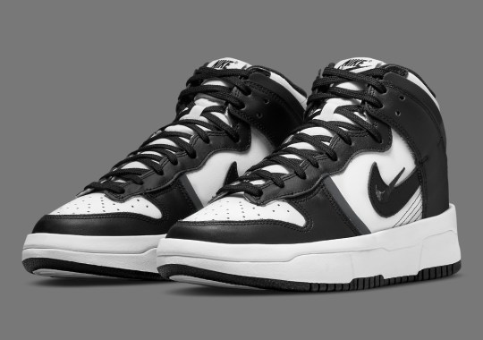 The Women-Exclusive Nike Dunk High Rebel Returns In Simple “Black/White”