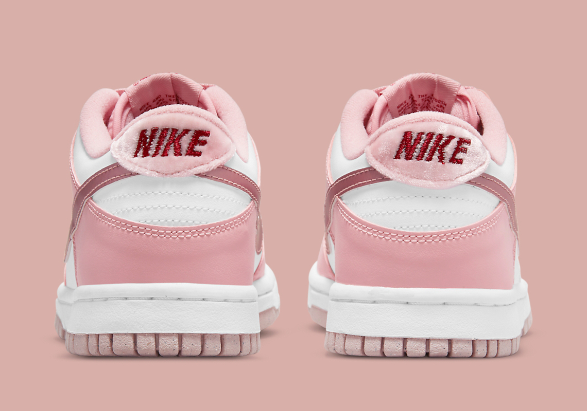 Nike Dunk Low Gs Pink Velvet Do6485 600 5