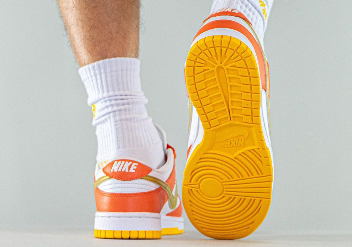 Nike Dunk Low Golden Orange Release Info 2