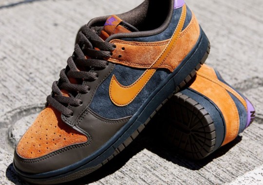 The Nike Dunk Low PRM "Cider" above August 14th
