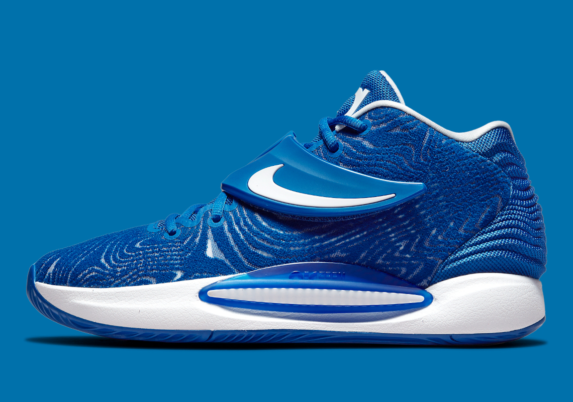 Nike KD kd 14 navy blue 14 Team Based DA7850-001 DA7850-600 | SneakerNews.com