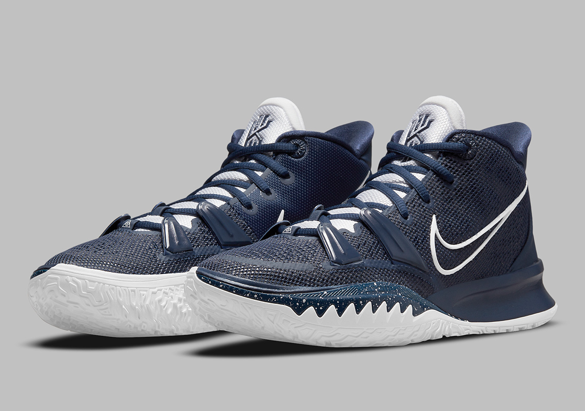 kyrie 7 blue and black