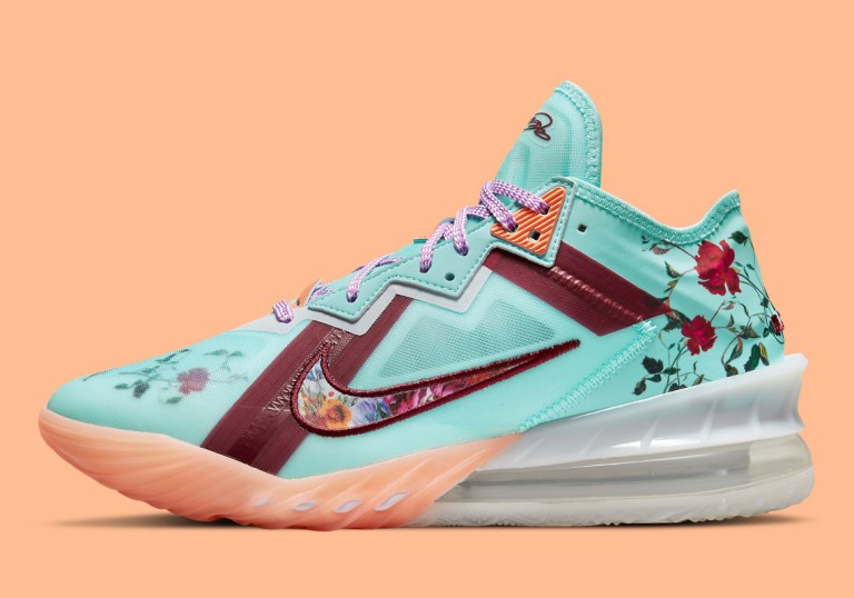 Nike-LeBron-18-Low-Floral-  display picture 1