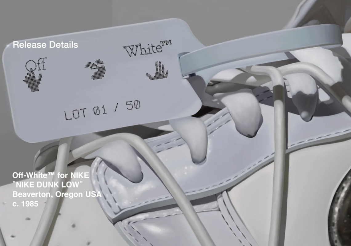 NIKE & virgil abloh reveal all 50 off-white x NIKE dunks