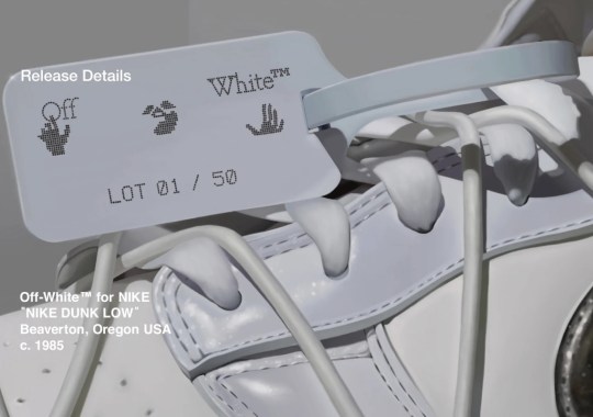 Nike Shares More Details On The Off-White Dunk Exclusive Access For August 9th