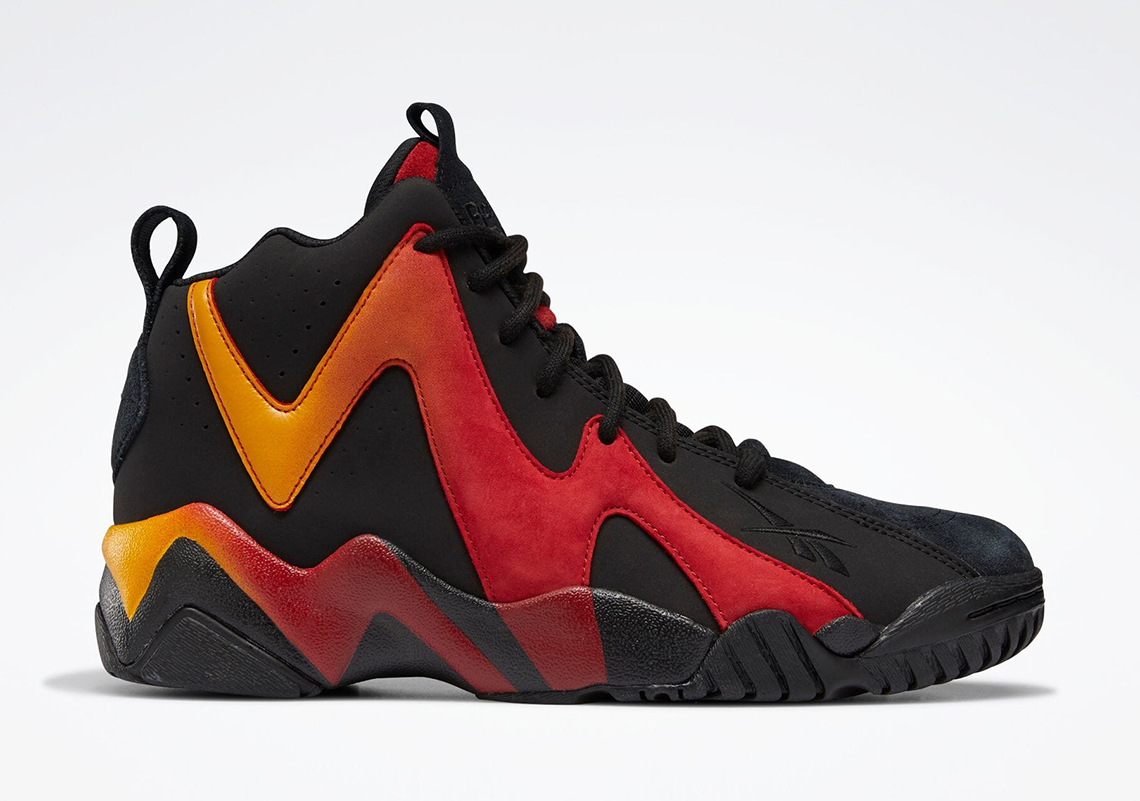 Reebok Kamikaze II Gets A Fiery Gradient Of Flash Red And Semi Solar Gold