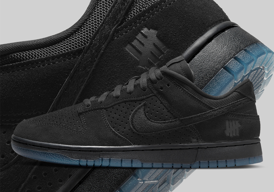 nike dunks all black