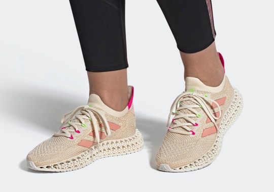 The promo adidas 4DFWD Appears In A Women’s Exclusive “Shock Pink” Colorway