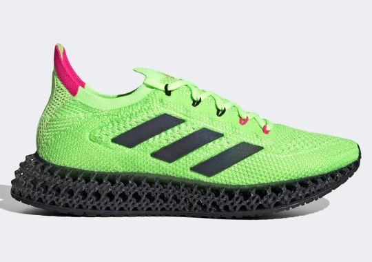 The New promo adidas 4DFWD Enjoys A Neon Watermelon Colorway