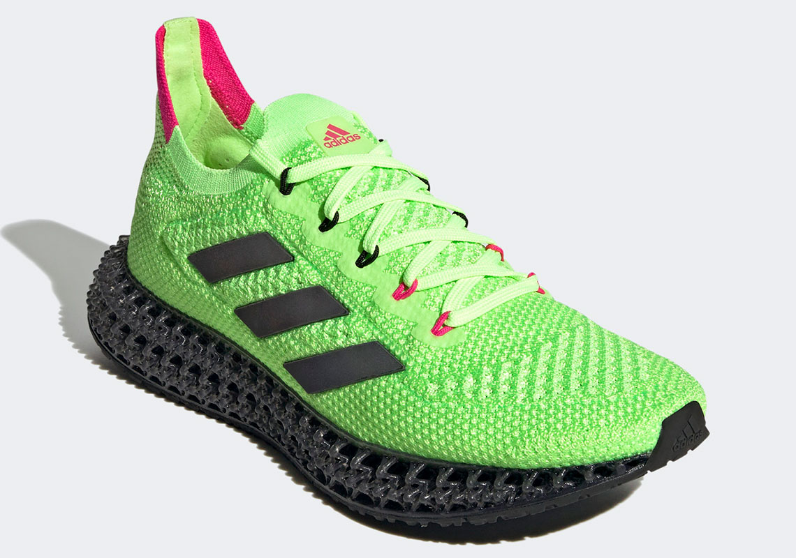 adidas 4DFWD Signal Green Core Black Q46445 | SneakerNews.com