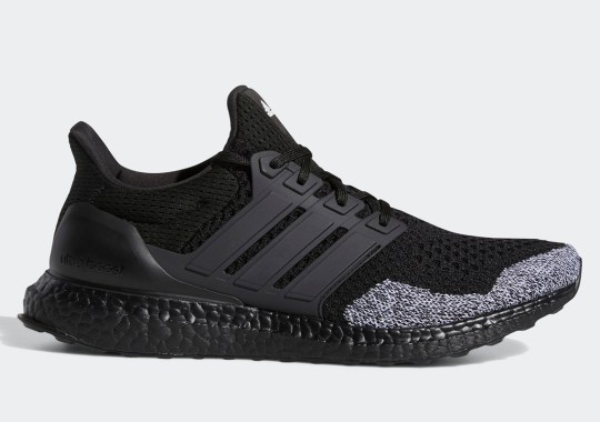 Grey Knits Pop Along This Blacked Out adidas UltraBOOST 1.0 DNA