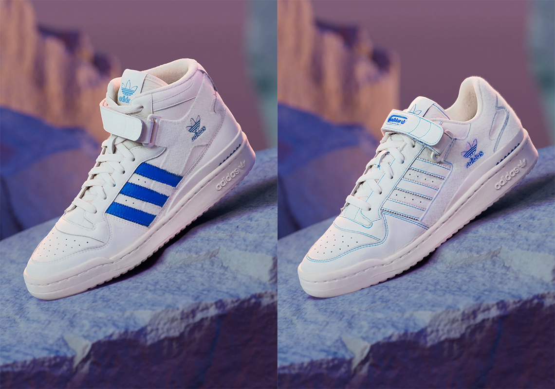 Personalize This adidas Forum Duo With Adhesive Patches