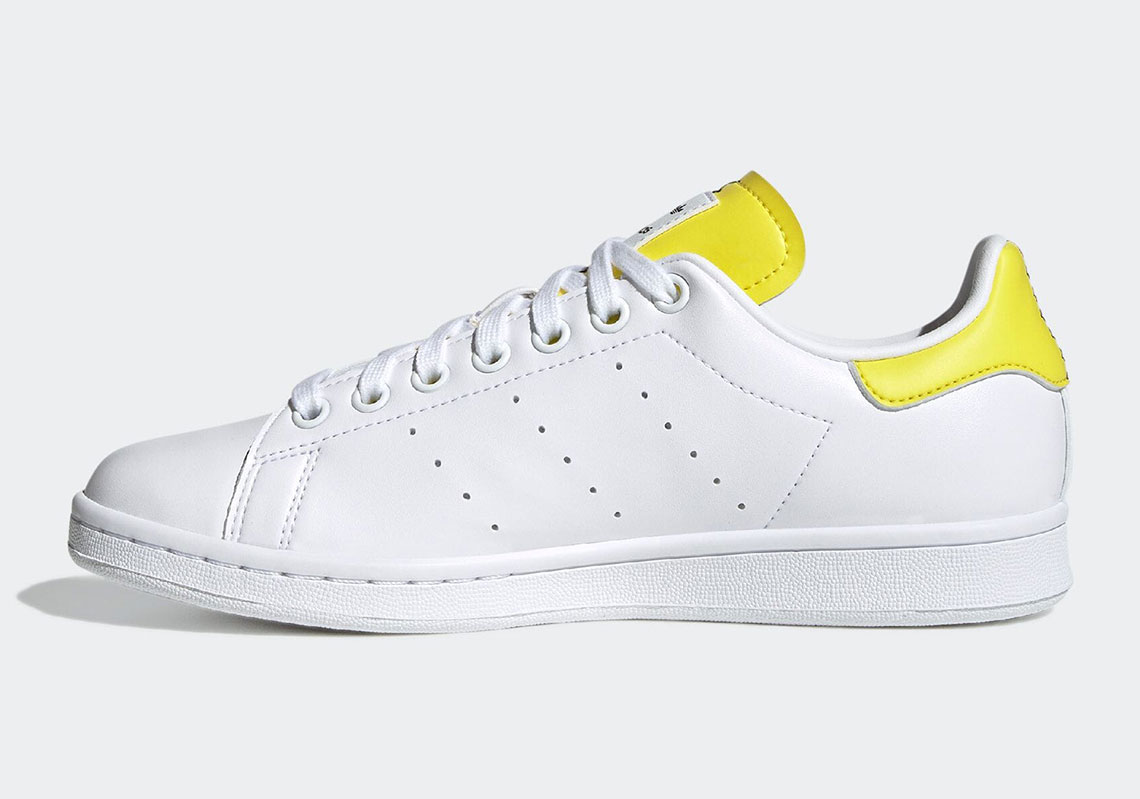 Stan Smith WMNS Bright Yellow GY1344 SneakerNews.com