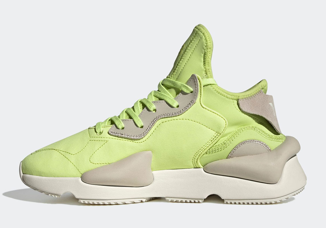 adidas Y 3 Kaiwa Semi Frozen Yellow GZ9144 SneakerNews