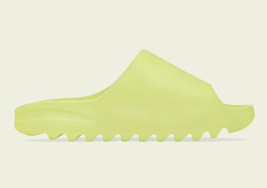 The adidas YEEZY SLIDE “Glow Green” Is Releasing On September 6th