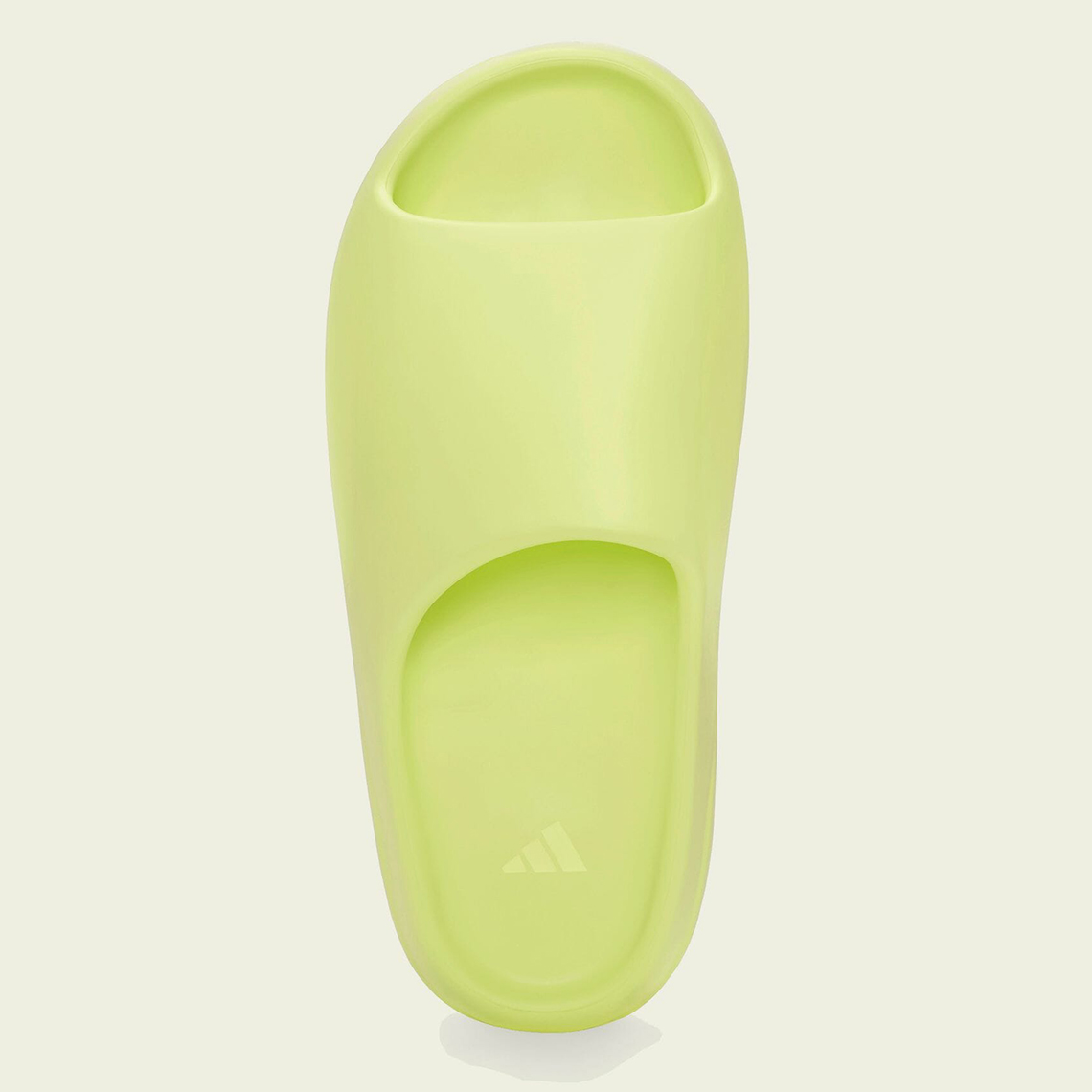 Adidas Yeezy Slides Glow Green Gx6138 2