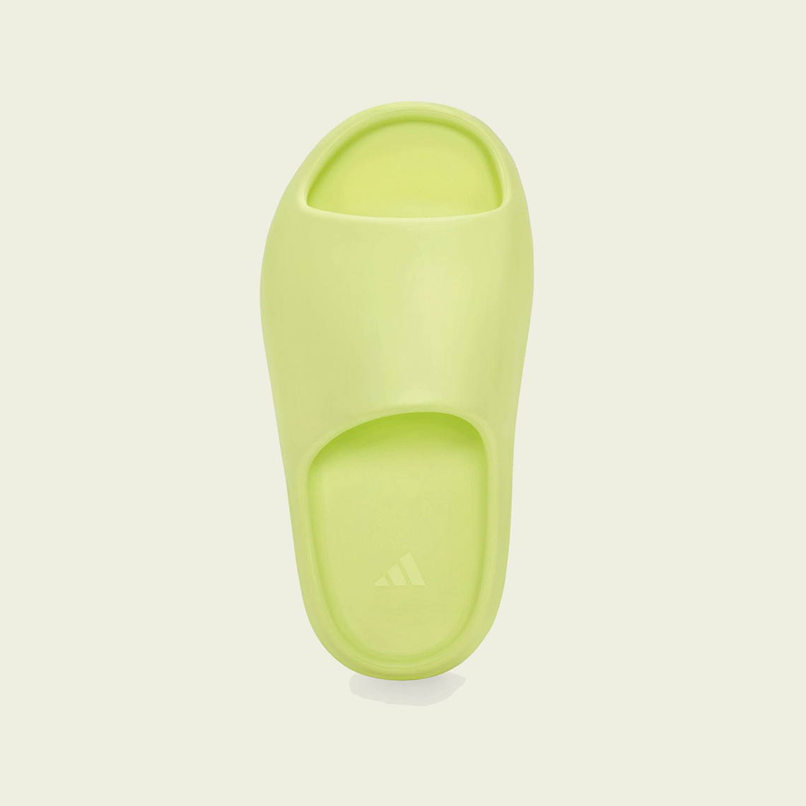 Adidas Yeezy Slides Glow Green Gx6139 Kids 3