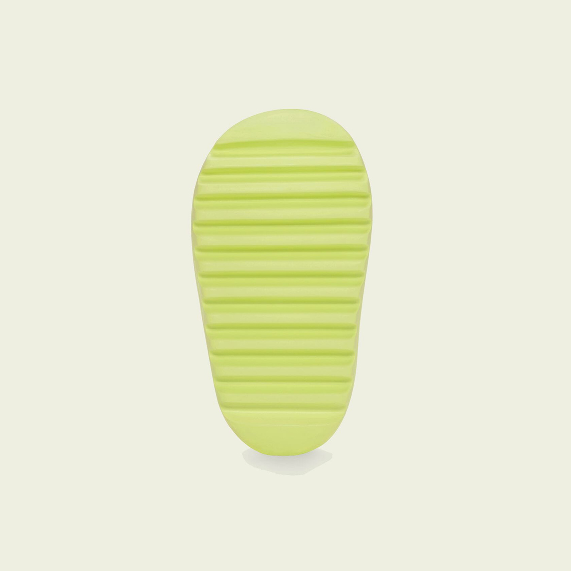 Adidas Yeezy Slides Glow Green Gx6140 Infant 1