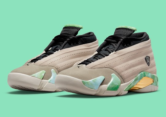 Official Images Of The Aleali May x Air Jordan 14 Low “Fortune”