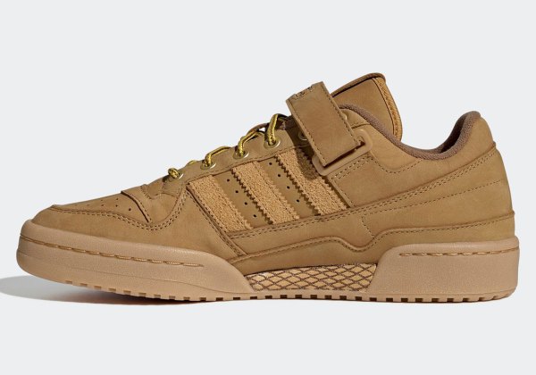 atmos adidas Forum Low Wheat GX3953 | SneakerNews.com