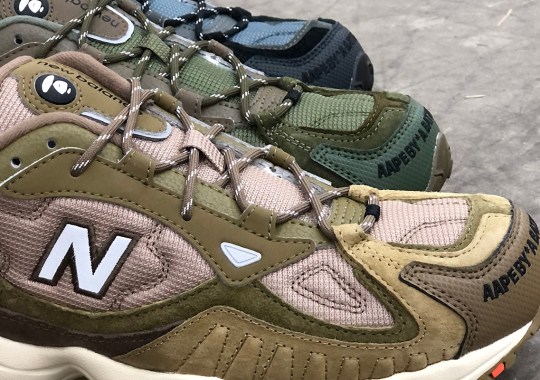 AAPE Strings Together A Trio Of Muted New Balance 703s