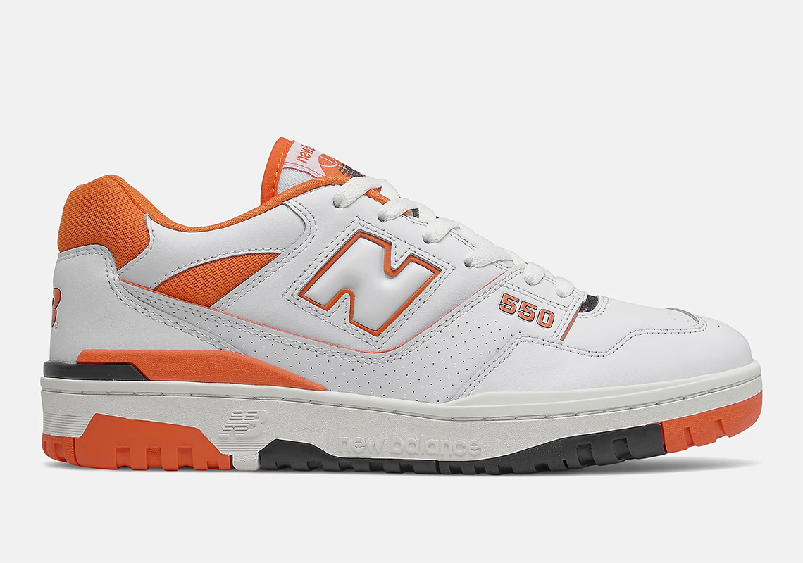 orange new balance sneakers