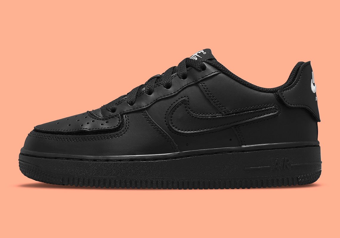 nike air force 1 black gs